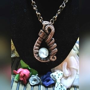 Handcrafted Cracked Quartz Necklace OOAK